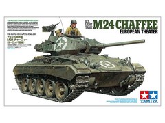 New kit Tamiya 1/35 U.S. Light Tank M24 Chaffee European Theater from JP 17306