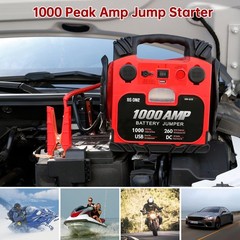 BS ONE 1000 Amp Peak Current Car Jump Stater 12V Lead Acid Battey Jump Box with