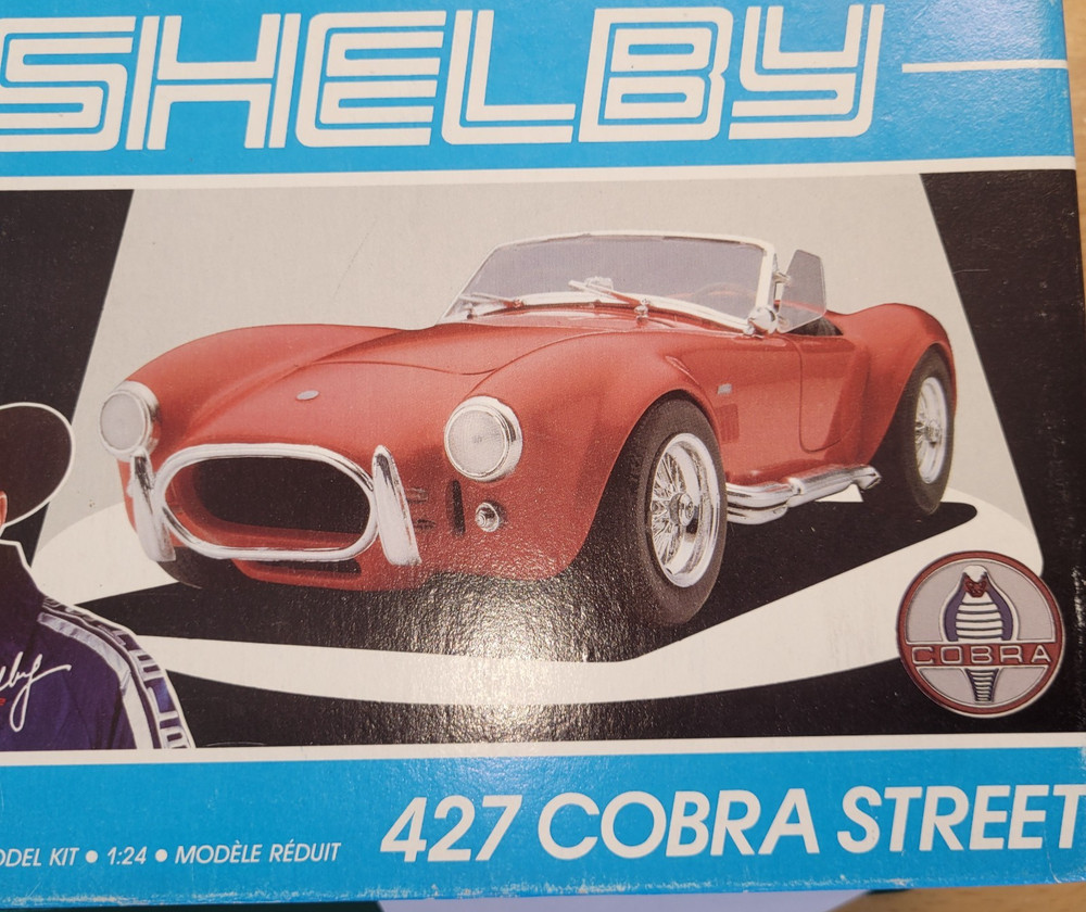 SHELBY STREET COBRA 427 BODY ,INTERIOR,GLASS,DECALS,TRIM