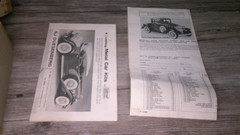 Hubley Metal model car kit 1932 Chevrolet Coupe No. 4869 w/ instructions Z125