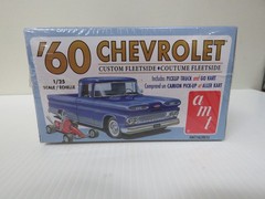 AMT 1960 Chevy Fleetside Pickup with Go Kart 1:25 – NEW – Free Shipping