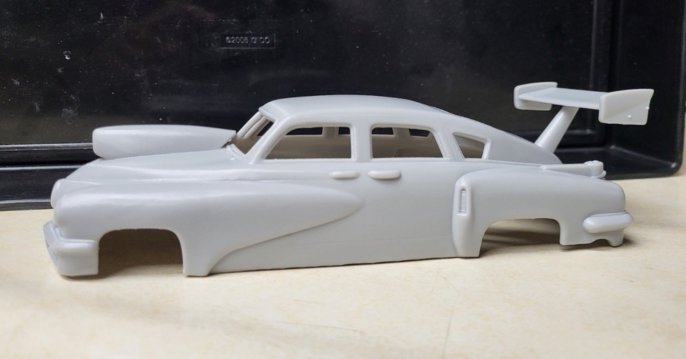 1/24 scale resin 3d printed Outlaw 1948 Tucker drag body model slot car