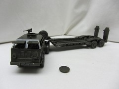 ROCO MINITANKS DBGM #179/180 US Army WWII M26 Dragon Wagon Tank Transporter