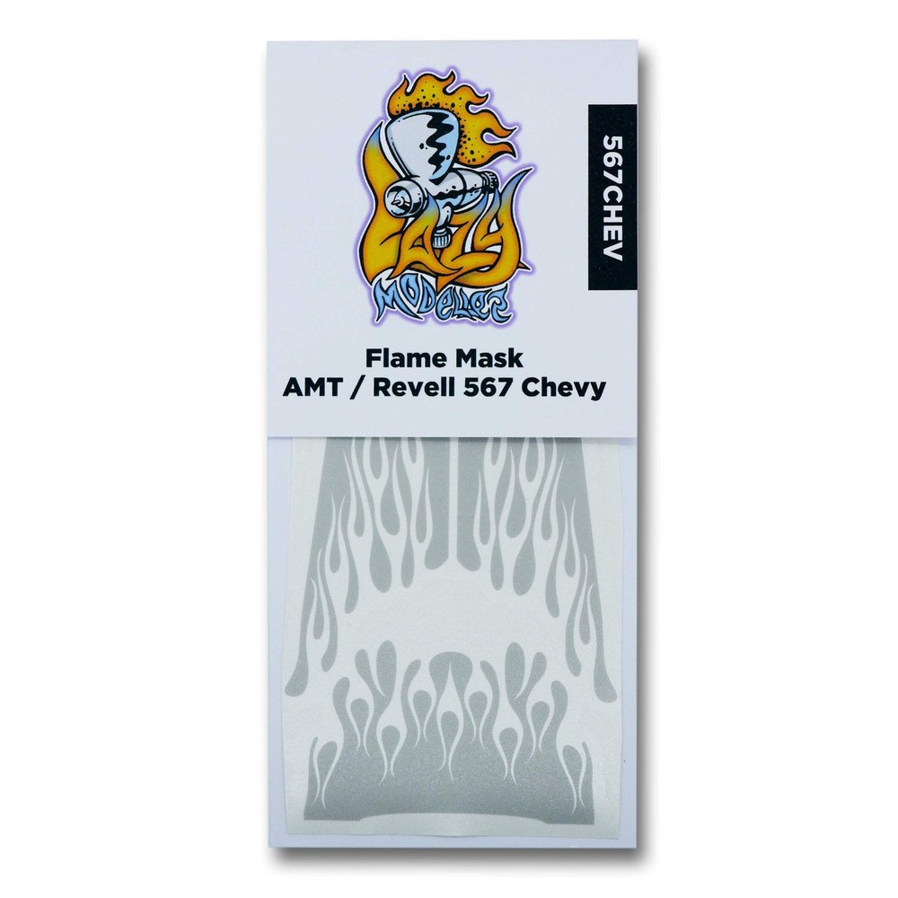 12. Flame Mask for Revell and AMT 1955 1956 1957 Chevy 1/24 1/25