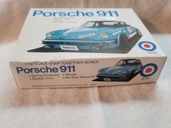 ENTEX #9100 PORSCHE 911 CARRERA – 1/32 SCALE MODEL KIT Snap Kit Unbuilt!