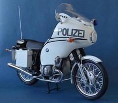 Rare kit Big size Tamiya 1/6 BMW R75/5 police type High quality real kit JP A001