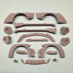 2021 Dodge Charger WB Wide Body Kit 1/25