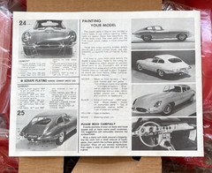 Nice Revell 1/8th Jaguar XK-E Coupe – complete – FREE SHIPPING!