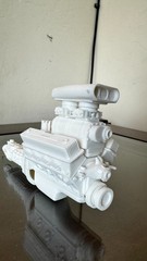 Big Block 454 Supercharged – 3D print 1/10 model