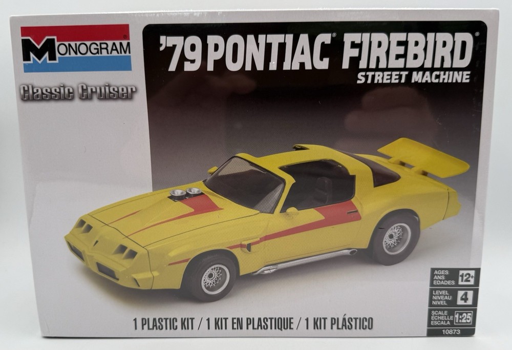 1979 Pontiac Firebird Street Machine 1/25 Plastic Model Kit Classic Cruiser 2023