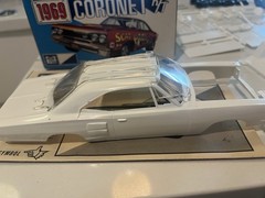 RARE 1969 DODGE CORONET R/T SUPERBEE MPC 1/25 VINTAGE MODEL Excellent Condition
