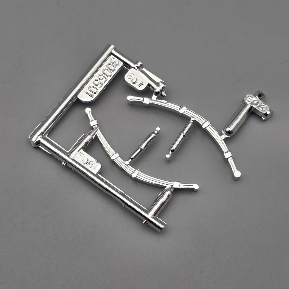 AMT 1/25 1937 37 Chevy Salt Shaker Parts Kitbash Chrome Leaf Springs #508