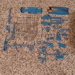 Vintage 1963 Revell Mickey Thompsons Attempt I 1/25 Scale Model Kit Started