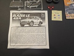 AMT/ERTL, 1997 Chevrolet Blazer LS 4×4, 1/25, Kit #8981 !!SEALED INSIDE!!