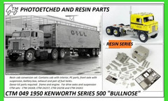 CTM RESIN CTM 049 1950 KENWORTH BULLNOSE TRANSKIT 1/25 scale
