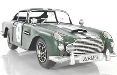 1963 Aston Martin DB5 James Bond’s Metal Toy Car Scale Model 13.5″ Auto Decor