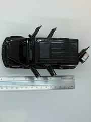 Mercedes AMG G-Class Diecast Model Car Metal Black w/ Lights & Opening Doors