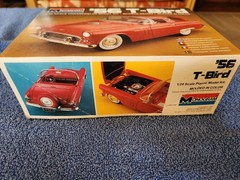 Monogram ’56 T-Bird 1/24th Scale. RED Unassembled Kit.