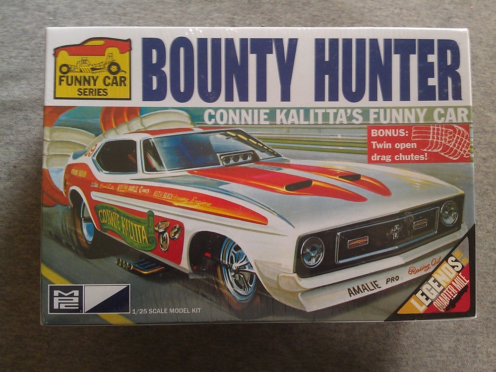 1/25 Scale MPC Bounty Hunter Mustang Funny Car Kit. Sealed.