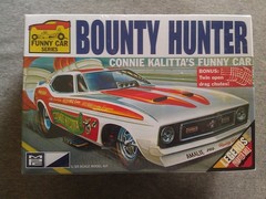 1/25 Scale MPC Bounty Hunter Mustang Funny Car Kit. Sealed.