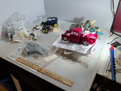 1/25th Scale Plastic Model Junk Yard