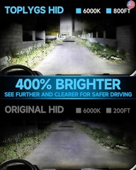 D1S HID Xenon Headlight Bulb Fit for Benz 2008-2014 C350 C250 C300 C63 AMG