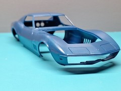 Revell AMT Ertl Monogram MPC 1/25 Model Part 1969 Corvette Body Kit Motion