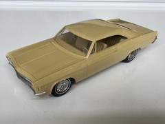 1966 Chevrolet Impala SS396 General Motors Dealership Promotional Model Car TAN