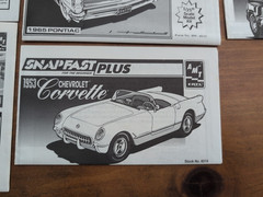 7 Instructions Manual. Vette, C3500 & Ram Dually, GTO, 300, RoadRunner, 34 Ford.