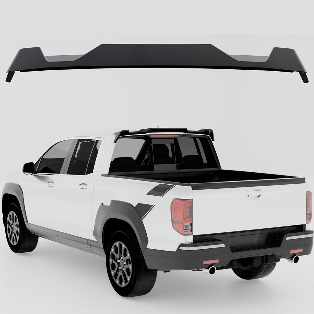 Rear Truck Cab Roof Top Spoiler Wing Pickup Compatible with for Honda Ridgeline