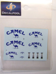 Decalpool 1/18 Scale Williams FW14/14B “Camel” option logo Decal Sheet # DP097