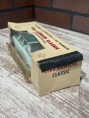 1963 Rambler Classic 4Dr. Wagon Dealer Promo Model Car 1/24 Turquise DAMAGED