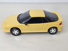 AMT Ertl 1991 Geo Storm GSI Yellow Dealer Promo Model Car 6083 1:25 NIB