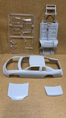 CHEVY Monte Carlo Stock Car BODY CHASSIS HOOD & MORE 1:25 AMT model kit PARTS