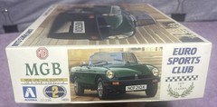 AOSHIMA EURO SPORTS CLUB 1978 MG MGB URETANE BUMPER MODEL 01398