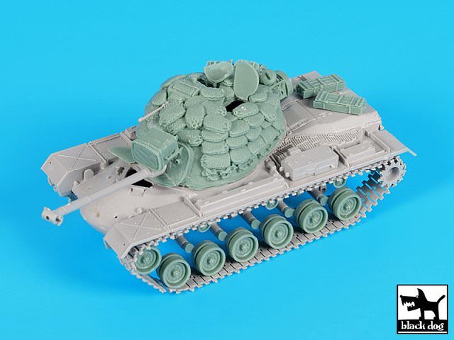 Black Dog 1/72 M48 Patton Tank Vietnam War Accessories Set (for Italeri) T72108