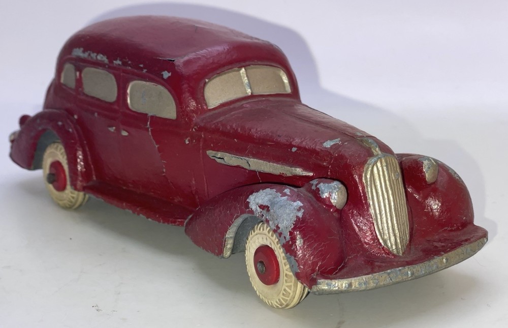 1936 Studebaker President 7” Promo 1/29 NATIONAL PRODUCTS Grapevine Maroon G-VG