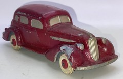 1936 Studebaker President 7” Promo 1/29 NATIONAL PRODUCTS Grapevine Maroon G-VG