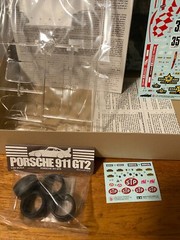 Tamiya 1:24 Taisan Starcard Porsche 911 GT2 Model Kit # 24175*2500 – Open Box