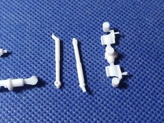 🌟 Rear End & Suspension 1971 Duster 1:25 Scale 1000s Model Car Parts 4 Sale.