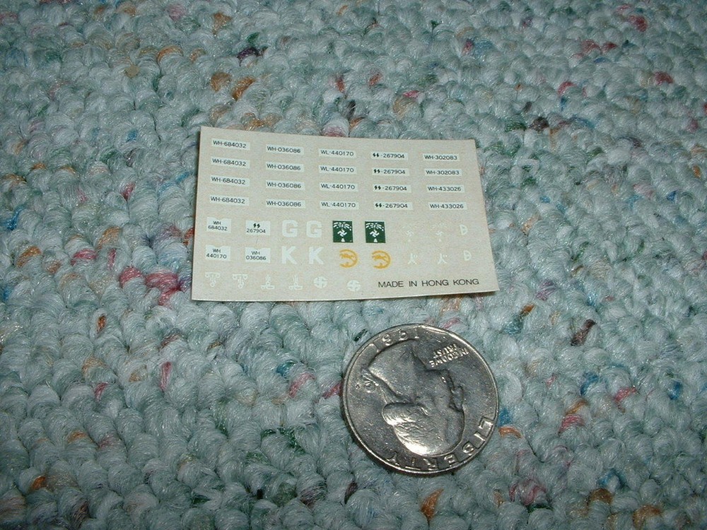Ahm 1/72 1/76 decals 8 ton Half Track Quad 20mm Gun