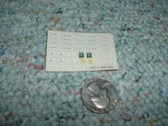 Ahm 1/72 1/76 decals 8 ton Half Track Quad 20mm Gun