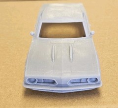 ABS-LIKE RESIN 3D PRINTED 1/25 1967 PLYMOUITH BARRACUDA COUPE BODY