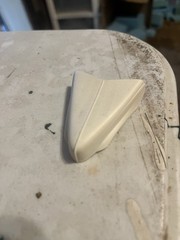 1939/40 Ford Amt Resin Louvered Hood