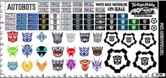 Autobots – 1:24 Scale Waterslide Decals