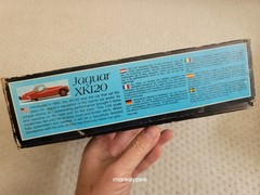 VTG 1979 Monogram 6103 Jaguar XK120 Metal Body Model Kit 1/24