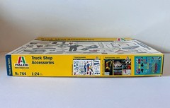 ITALERI Truck Shop Accessories Model Kit No. 764 1:24 Scale Almost Complete