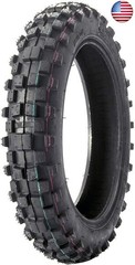 MMG Tire Set Knobby Tires Front 2.50-10 and Rear 2.75-10 with Inner Tubes TR4,