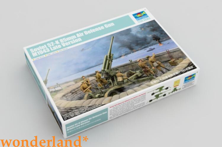 Trumpeter 1/35 02342 Soviet 52-K 85mm Air Defence Gun M1943 Late Version