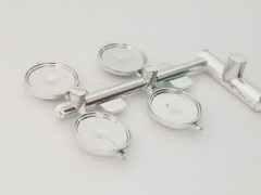 1960 Chevrolet Nomad Station Wagon SMALL HUBCAPS from AMT 1:25 Model Kit 60
